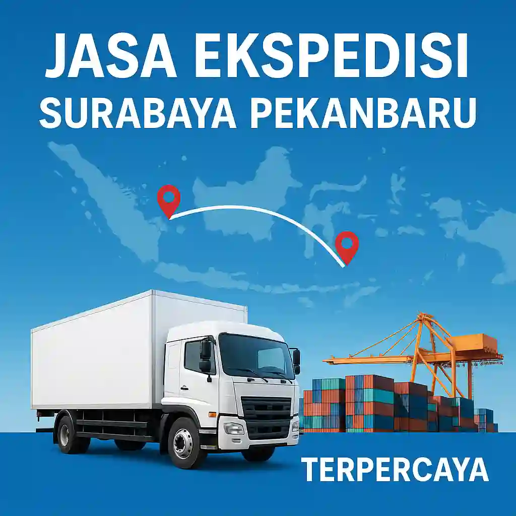 Jasa Ekspedisi Surabaya Pekanbaru Terpercaya